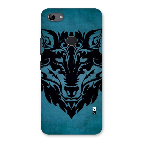 Black Artistic Wolf Back Case for Vivo Y81