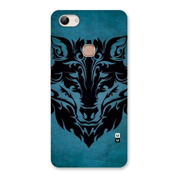 Black Artistic Wolf Back Case for Vivo Y83