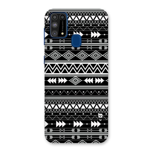 Black Aztec Creativity Back Case for Galaxy F41