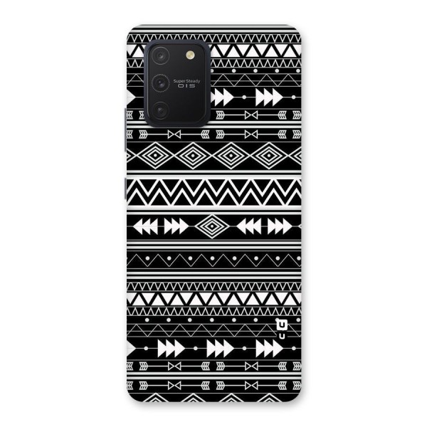 Black Aztec Creativity Back Case for Galaxy S10 Lite