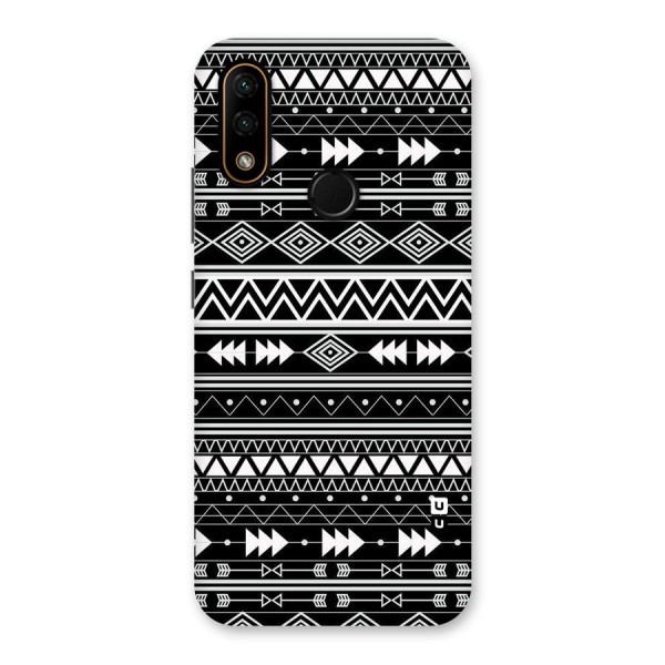 Black Aztec Creativity Back Case for Lenovo A6 Note