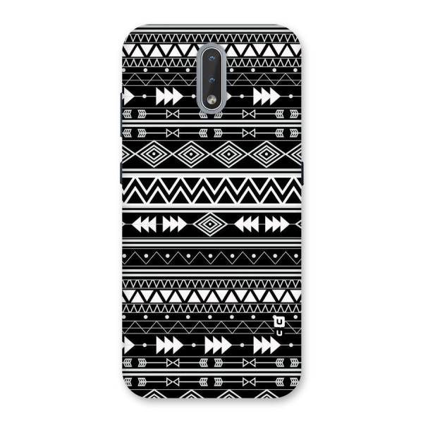 Black Aztec Creativity Back Case for Nokia 2.3