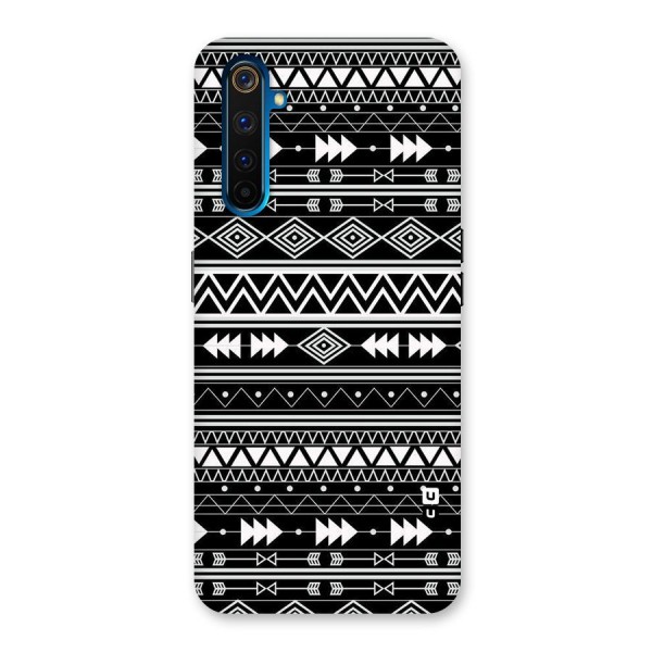 Black Aztec Creativity Back Case for Realme 6 Pro