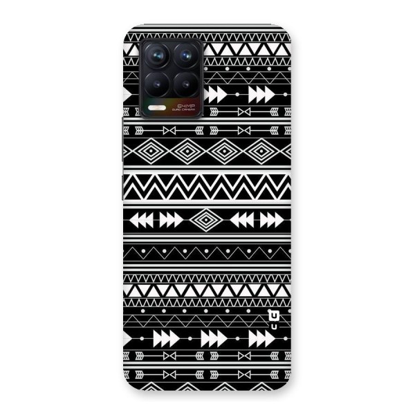 Black Aztec Creativity Back Case for Realme 8