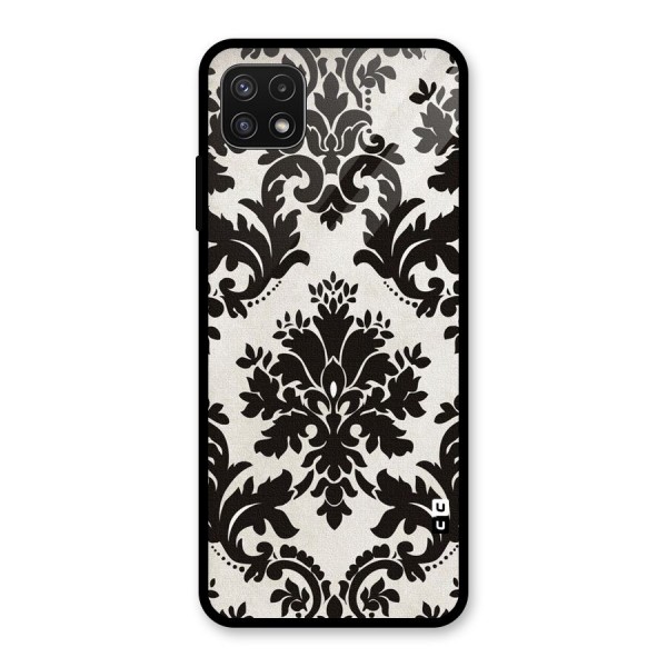 Black Beauty Glass Back Case for Galaxy A22 5G