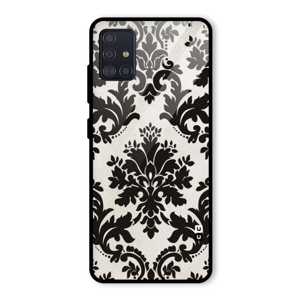 Black Beauty Glass Back Case for Galaxy A51