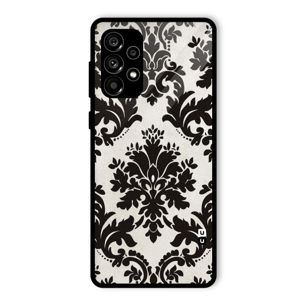 Black Beauty Glass Back Case for Galaxy A73 5G