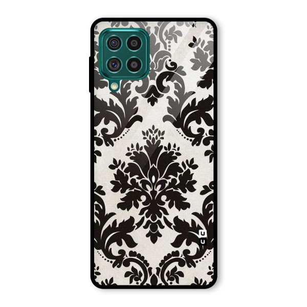 Black Beauty Glass Back Case for Galaxy F62