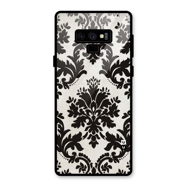 Black Beauty Glass Back Case for Galaxy Note 9