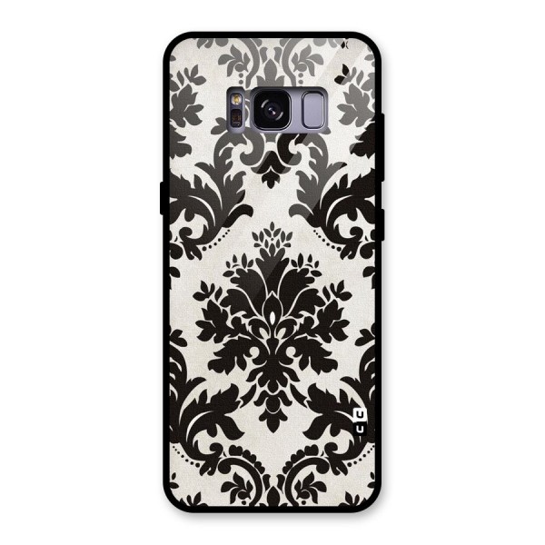 Black Beauty Glass Back Case for Galaxy S8