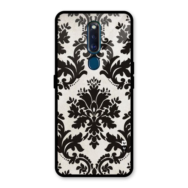 Black Beauty Glass Back Case for Oppo F11 Pro