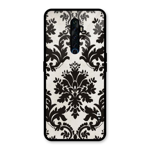 Black Beauty Glass Back Case for Oppo Reno2 Z