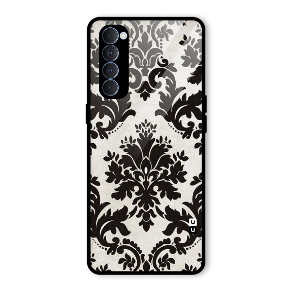 Black Beauty Glass Back Case for Oppo Reno4 Pro