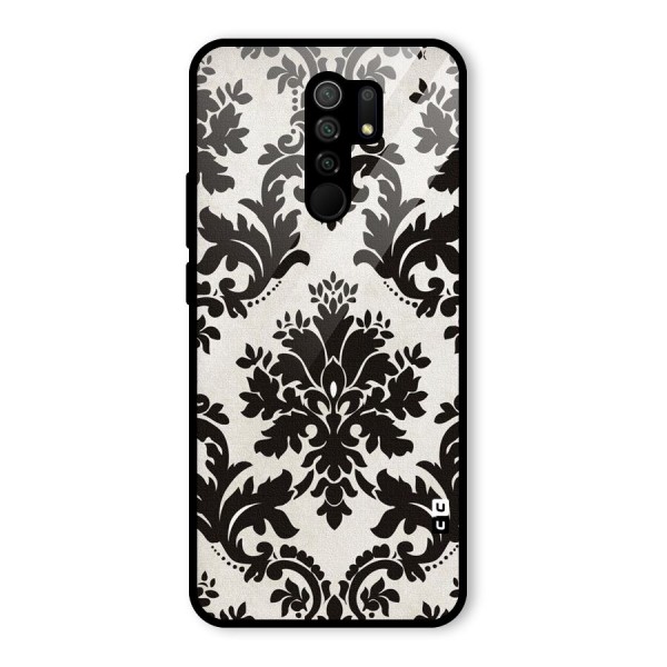 Black Beauty Glass Back Case for Redmi 9 Prime