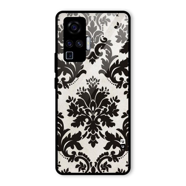 Black Beauty Glass Back Case for Vivo X50 Pro