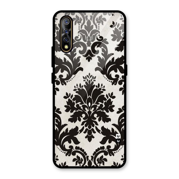 Black Beauty Glass Back Case for Vivo Z1x