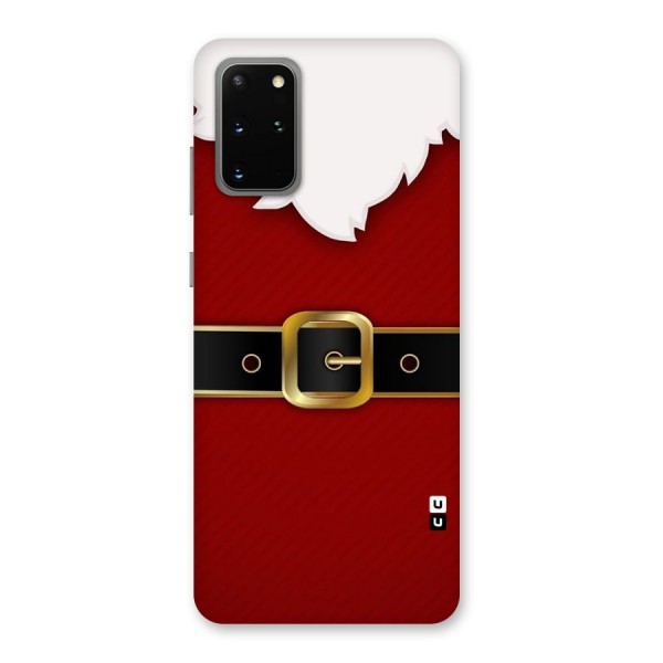 Black Belt Design Back Case for Galaxy S20 Plus