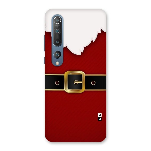 Black Belt Design Back Case for Mi 10