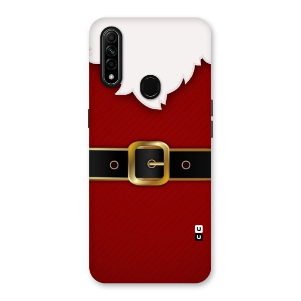 Black Belt Design Back Case for Oppo A31