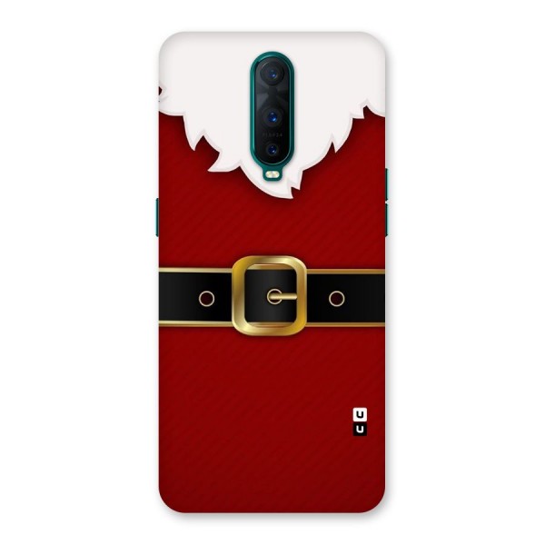 Black Belt Design Back Case for Oppo R17 Pro