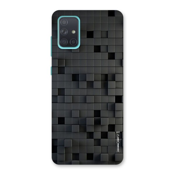 Black Bricks Back Case for Galaxy A71