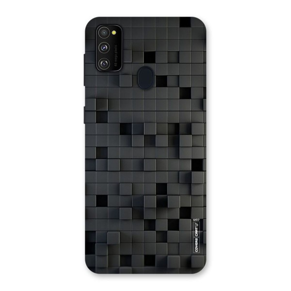 Black Bricks Back Case for Galaxy M21