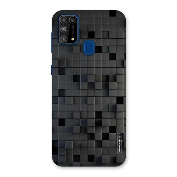 Black Bricks Back Case for Galaxy M31