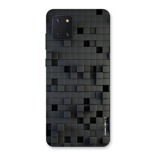 Black Bricks Back Case for Galaxy Note 10 Lite