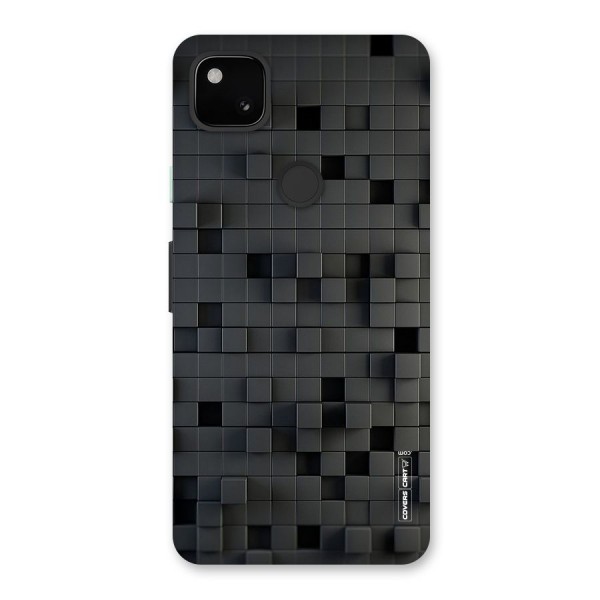 Black Bricks Back Case for Google Pixel 4a