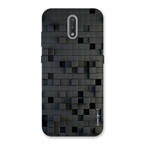 Black Bricks Back Case for Nokia 2.3