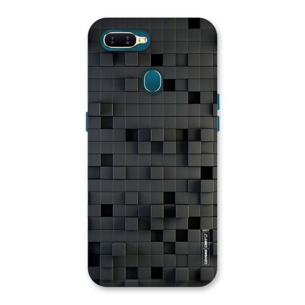 Black Bricks Back Case for Oppo A12