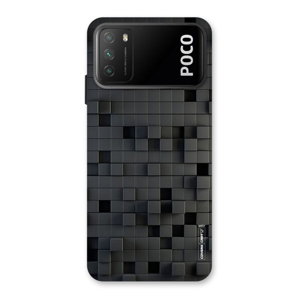 Black Bricks Back Case for Poco M3