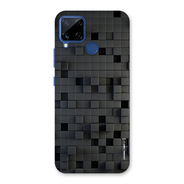 Black Bricks Back Case for Realme C12