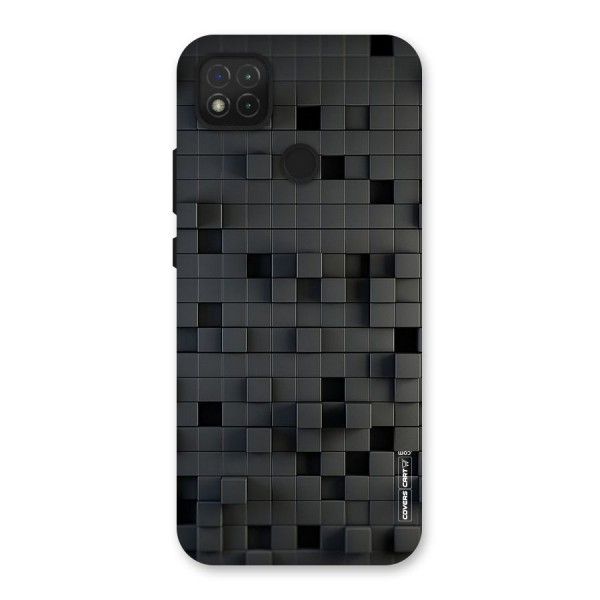 Black Bricks Back Case for Redmi 9C