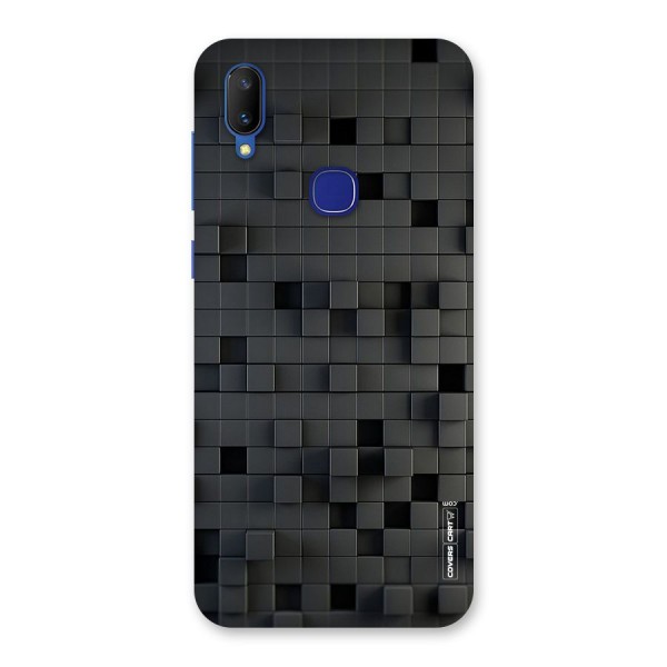 Black Bricks Back Case for Vivo V11