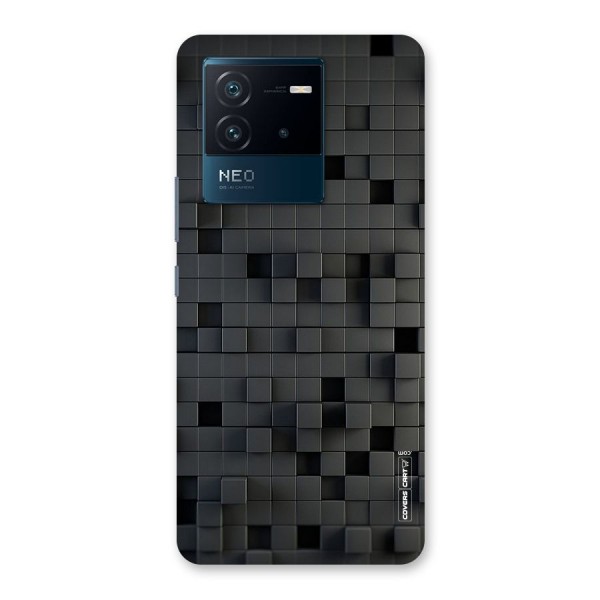 Black Bricks Back Case for Vivo iQOO Neo 6 5G