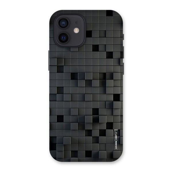 Black Bricks Back Case for iPhone 12