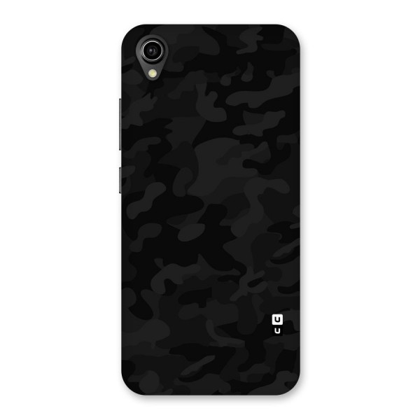 Black Camouflage Back Case for Vivo Y91i