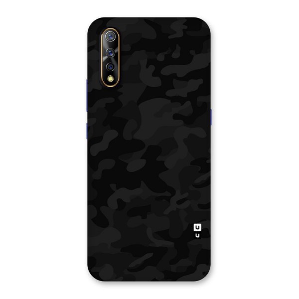 Black Camouflage Back Case for Vivo Z1x