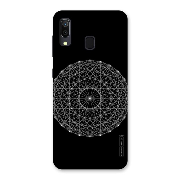 Black Clipart Back Case for Galaxy A20