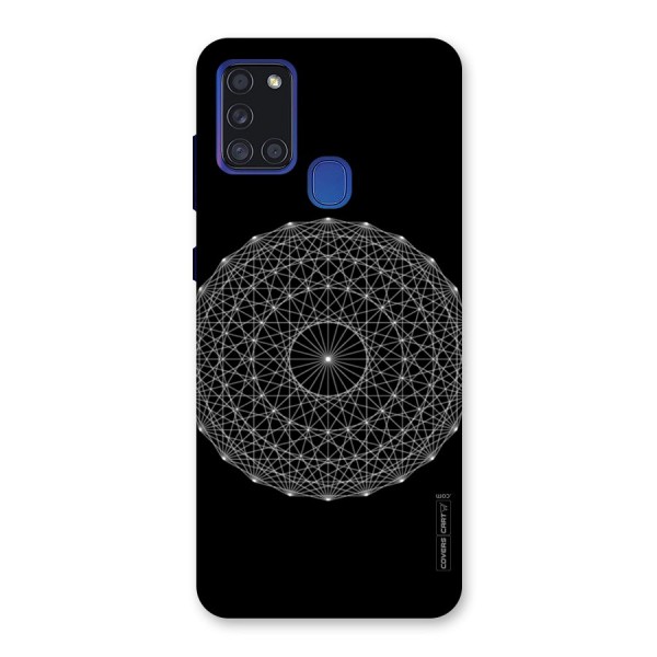 Black Clipart Back Case for Galaxy A21s