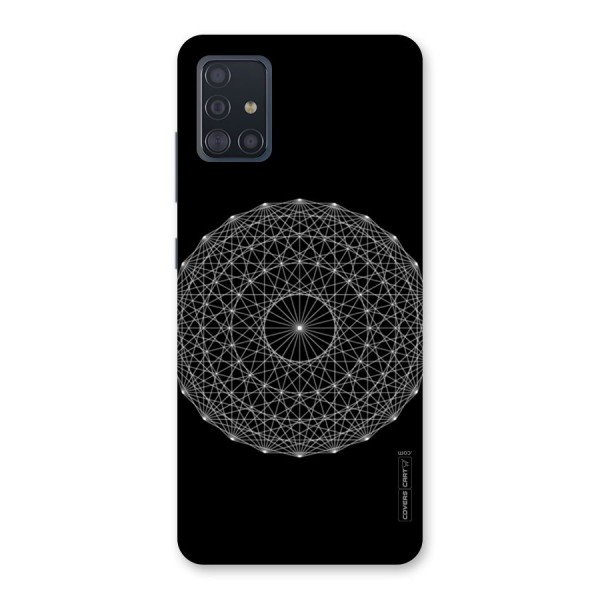 Black Clipart Back Case for Galaxy A51