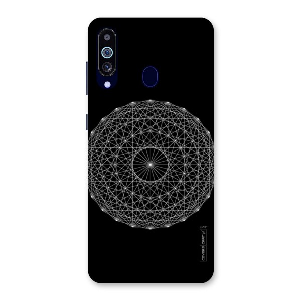 Black Clipart Back Case for Galaxy A60