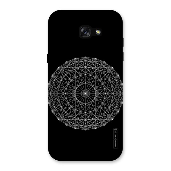 Black Clipart Back Case for Galaxy A7 (2017)