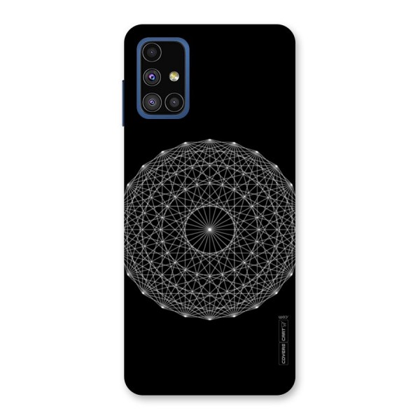 Black Clipart Back Case for Galaxy M51