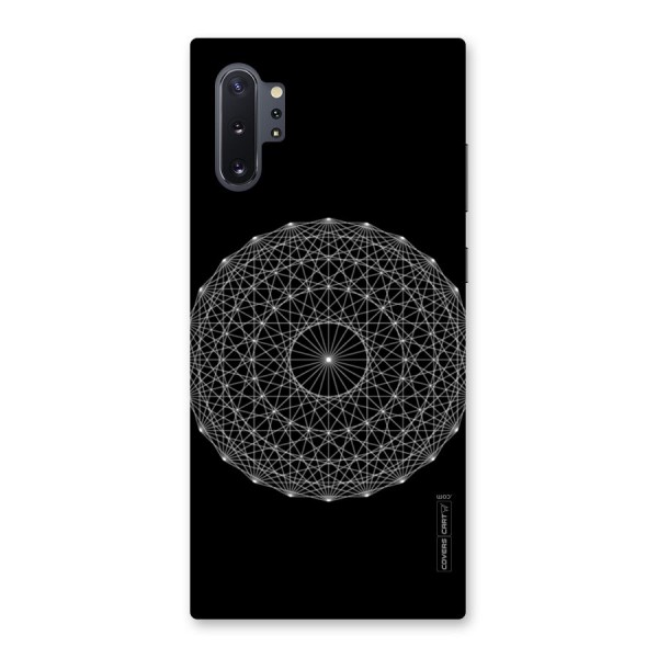 Black Clipart Back Case for Galaxy Note 10 Plus