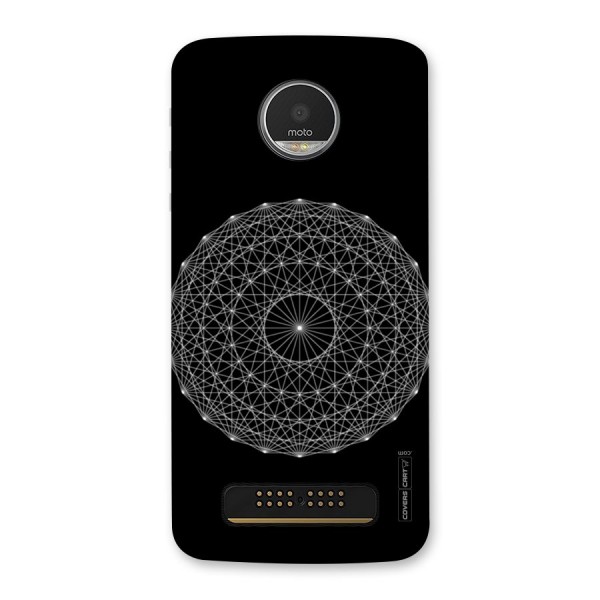 Black Clipart Back Case for Moto Z Play