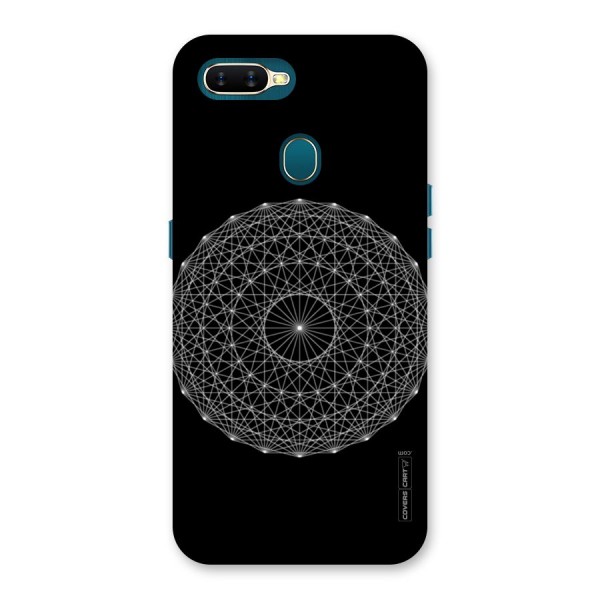 Black Clipart Back Case for Oppo A12