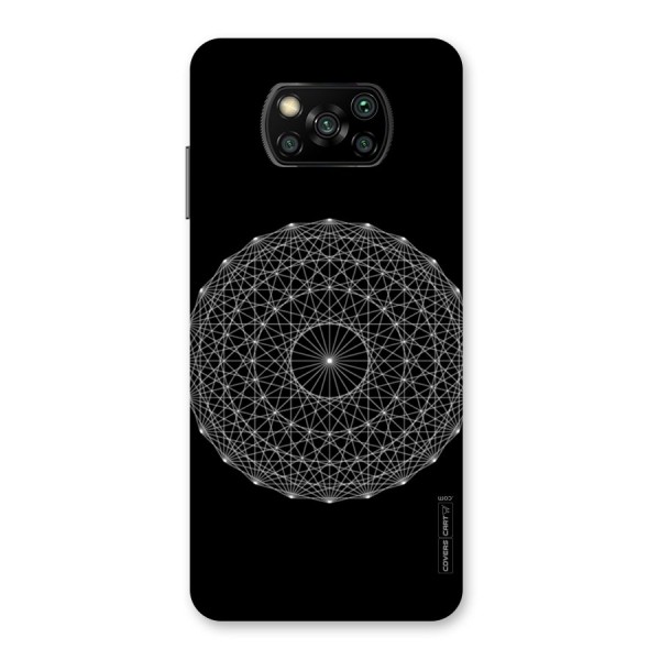 Black Clipart Back Case for Poco X3