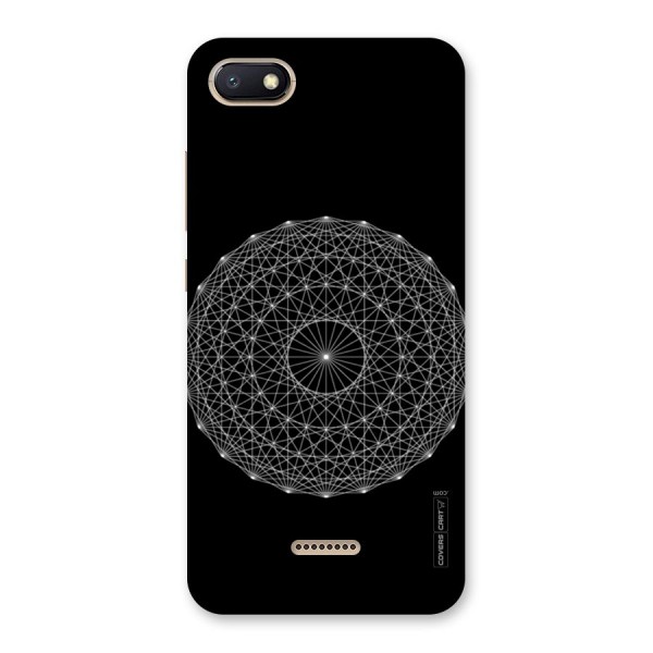 Black Clipart Back Case for Redmi 6A